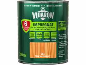 Impregnat do drewna teak naturalny 0,7 L VIDARON