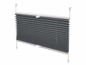 Plisa Verona 1811 szary  42,5x150 cm GARDINIA