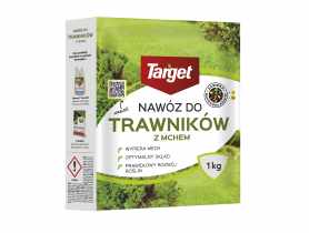 Nawóz do trawników z mchem z mikroskładnikami granulowany 1 kg TARGET