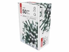 Lampki choinkowe 50 LED 2,5 m IP20 CW EMOS