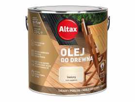 Olej do drewna 2,5 L bielony ALTAX