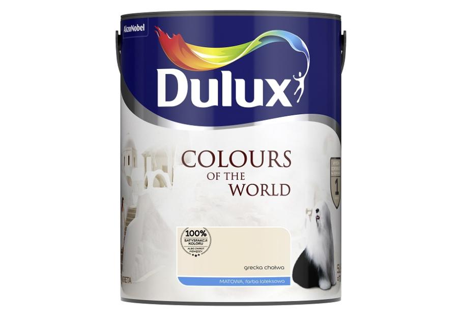 Farba do wnętrz Kolory Świata 5 L grecka chałwa DULUX