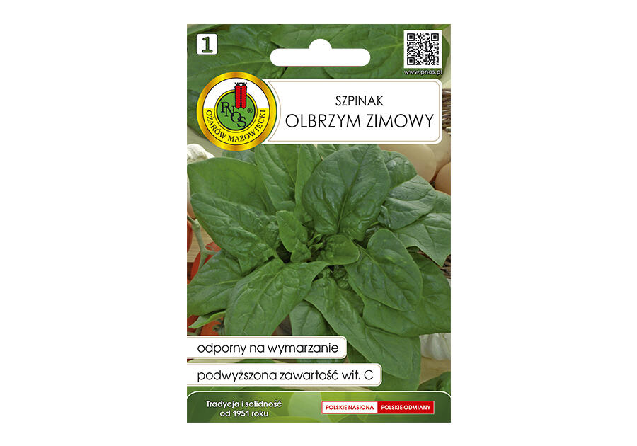 Szpinak Olbrzym zimowy 10 g PNOS