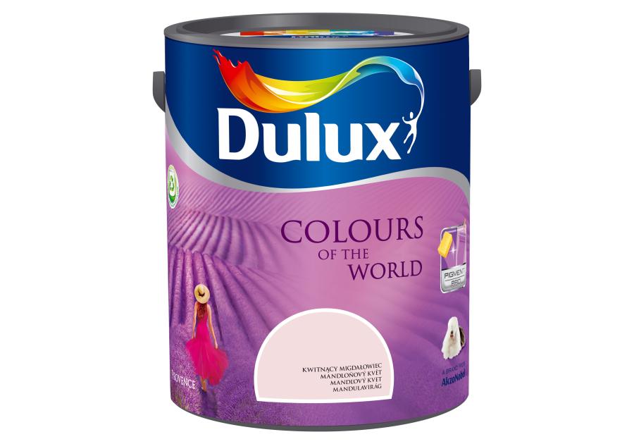 Farba do wnętrz Kolory Świata 5 L kwitnący migdałowiec DULUX