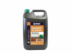 Impregnat akrylowy do drewna 5L zielony IRISS