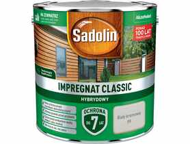 Impregnat ochronno-dekoracyjny hybrydowy Classic 2,5 L biały krem SADOLIN