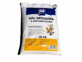 Sól drogowa z antyzbrylaczem 20 kg PSB TRANS-PAL