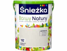 Farba do ścian i sufitów srebrzysty poranek 5 L ŚNIEŻKA