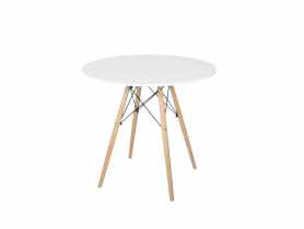 Stół skandynawski Verona 60 cm biały TS INTERIOR