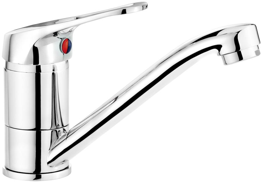 Bateria umywalkowa ścienna Lobo chrom NEO