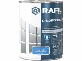 Emalia chlorokauczukowa niebieski jasny RAL5012 0,9 L RAFIL