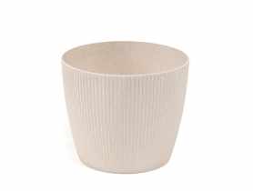 Osłonka-doniczka Magnolia Jumper Eco 19 cm biały LAMELA