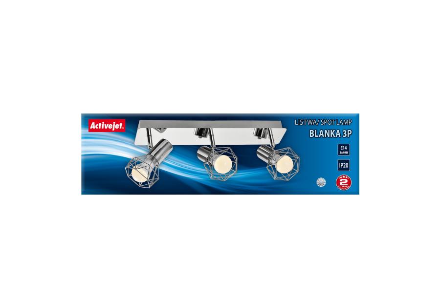 Listwa Aje-Blanka 3P E14 3 x 40W ACTIVEJET