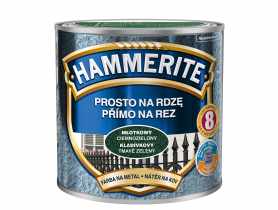 Farba do metalu 0,25 L młotkowy ciemnozielony HAMMERITE