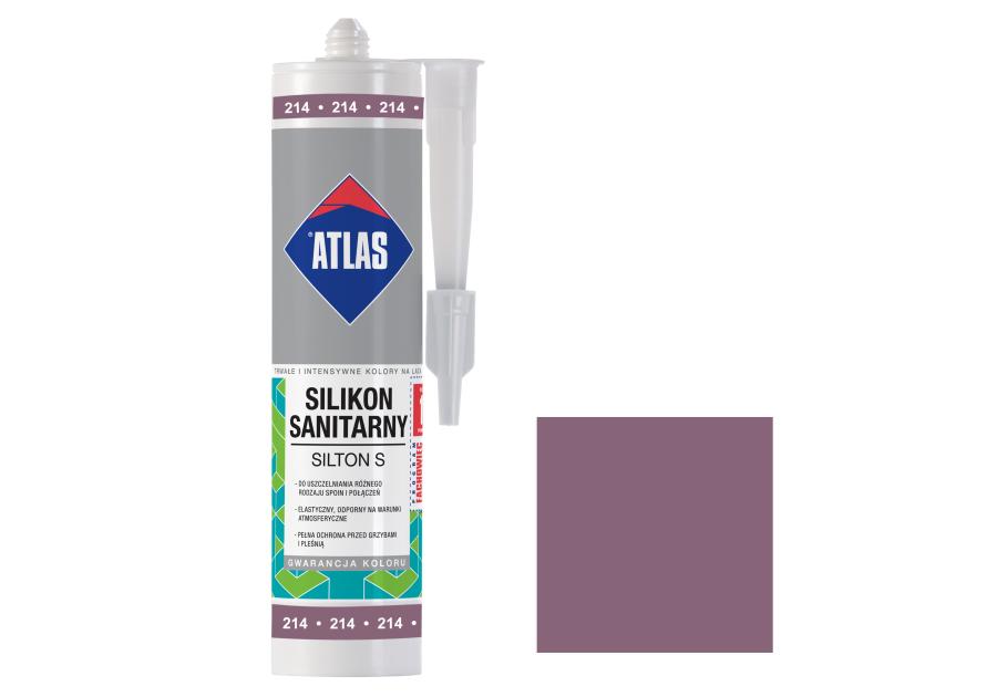 Silikon sanitarny Silton S wrzosowy ATLAS