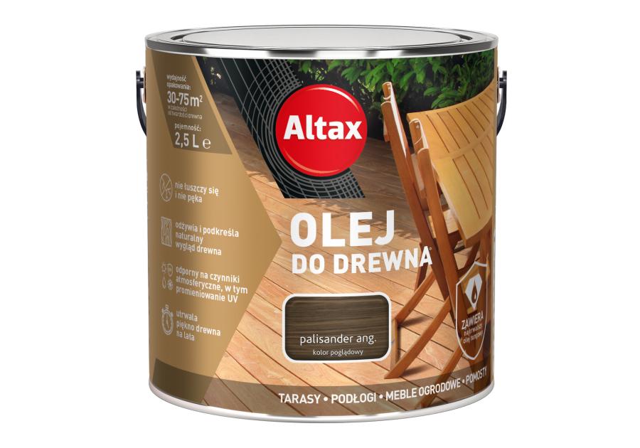 Olej do drewna 2,5 L palisander angielski ALTAX