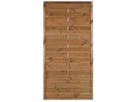Płot pełny Pia R34 prosty 90x180 cm brąz SOBEX