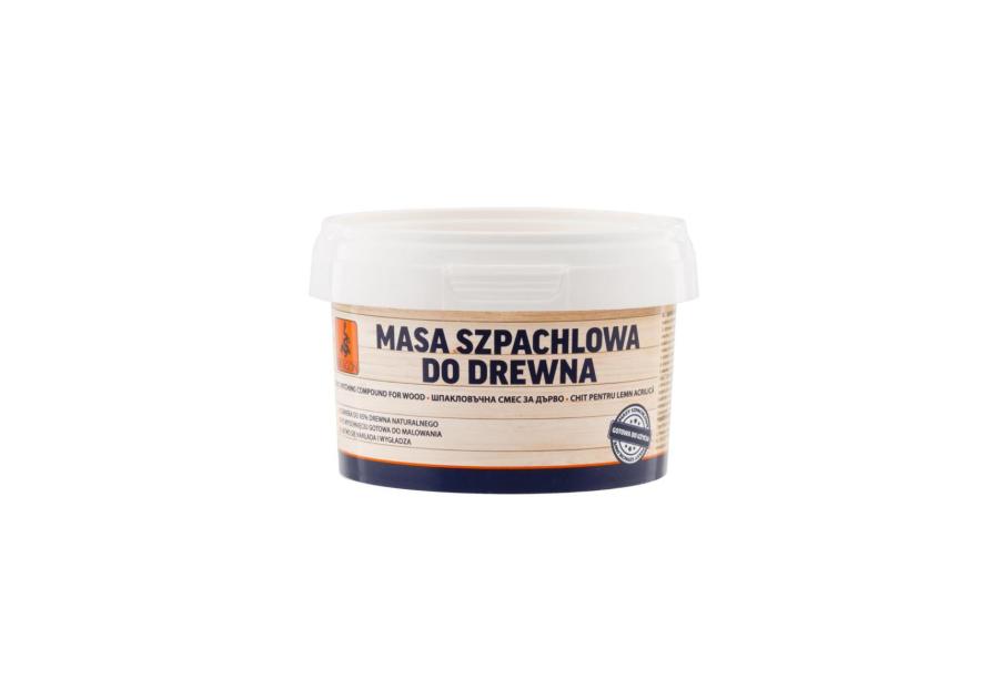 Masa szpachlowa do drewna 0,25 kg orzech DRAGON