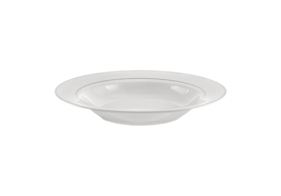 Talerz głęboki Aura Silver 23 cm AMBITION