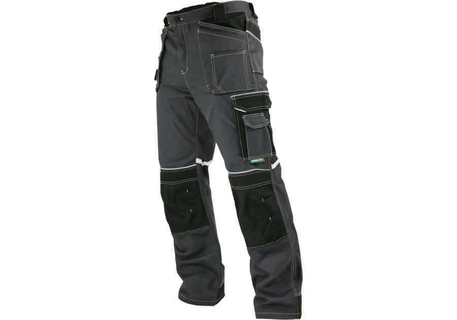 Spodnie robocze Allround line szaro-czarne do pasa L -52 STALCO PREMIUM