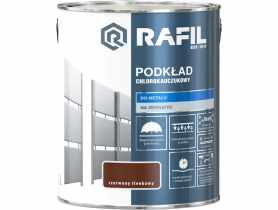 Podkład chlorokauczuk czerwony tlenkowy 3 L RAFIL