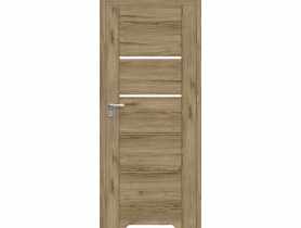 Drzwi wewnętrzne 70 cm prawe 2/4 orzech włoski Vinci 30 VOSTER