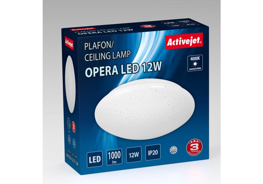 Plafon LED Aje-Opera 12W ACTIVEJET