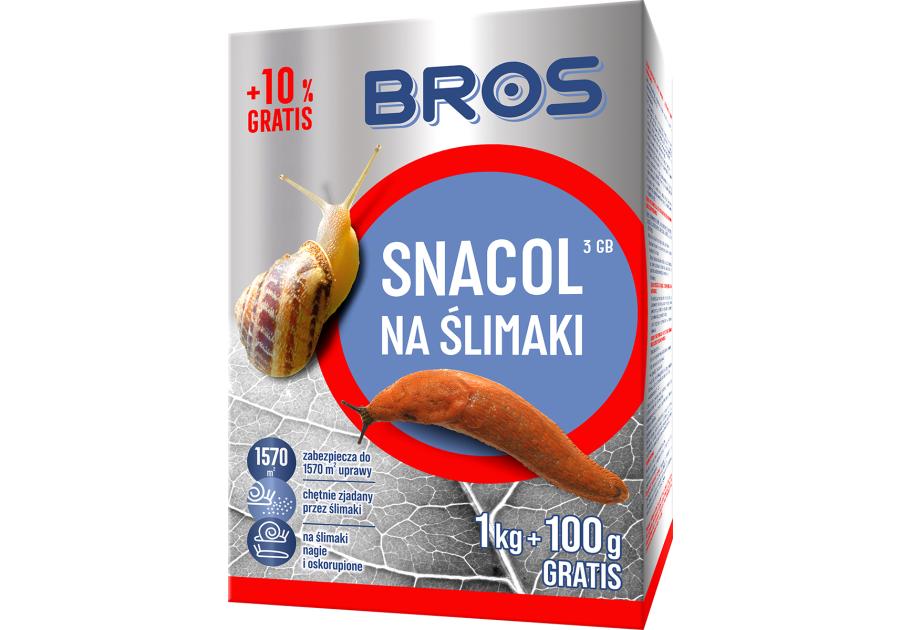 Prepartat do zwalczania ślimaków 3GB - 1,1 kg BROS