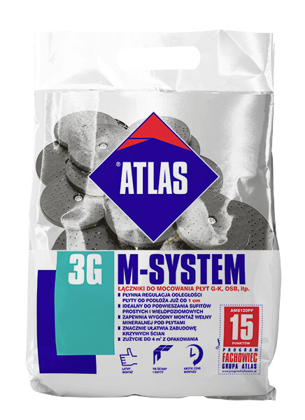 Atlas M-System 3G do montażu płyt
