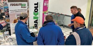 PROFI SUNBUD PABIANICE: wrzesień i październik 2019 – 8 spotkań w formie śniadań z udziałem firm: BLUE DELPHIN, CIRET, HILTI, KERAKOLL, REMMERS, ROCKWOOL, RUBI, SIKA, STALCO, TYTAN, WIENERBERGER