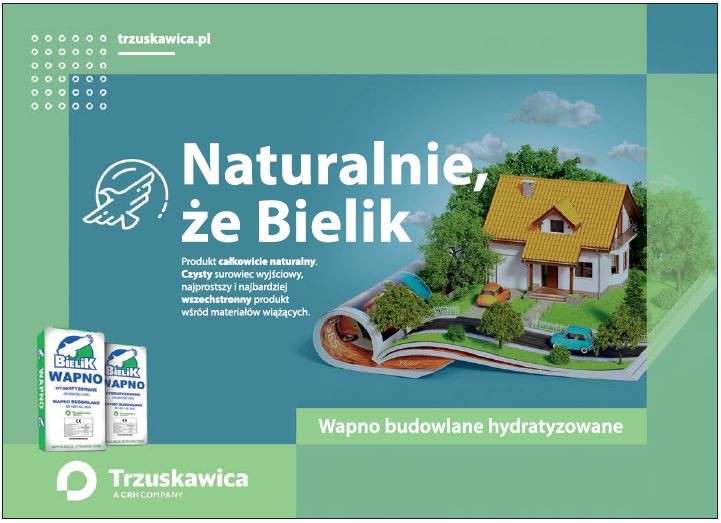 Trzuskawica - Wapno budowlane hyratyzowane