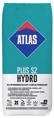 ATLAS º Klej wysokoodkształcalny z funkcją hydroizolacji PLUS S2 HYDRO