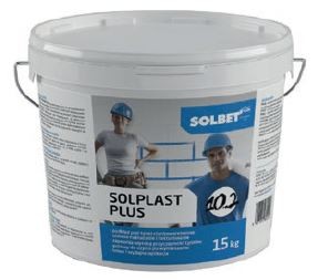 Solplast Plus 10.2 to gotowy do użycia grunt, którego zadaniem jest wzmocnienie podłoża i zwiększenie przyczepności nakładanego tynku.