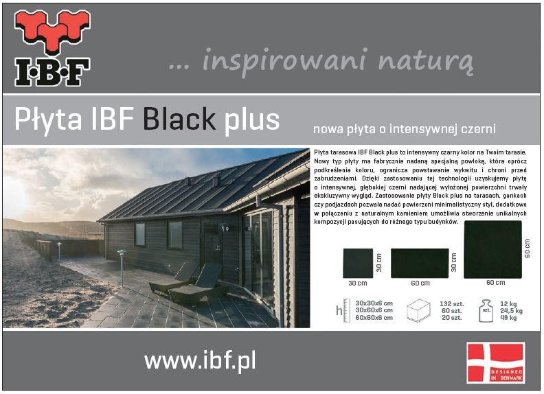 IBF - Płyta IBF Black plus