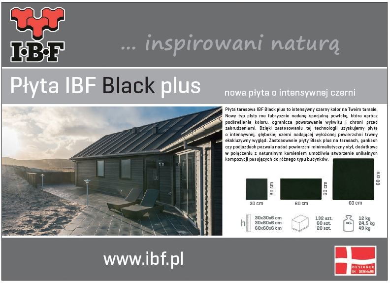 IBF - Płyta IBF Black plus