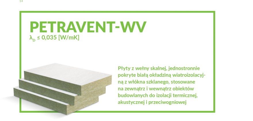 PETRALANA - Naturalny wybór dla elewacji wentylowanych