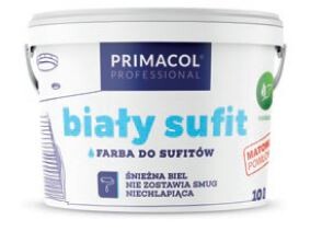 UNICELL º Farba BIAŁY SUFIT Primacol Professional