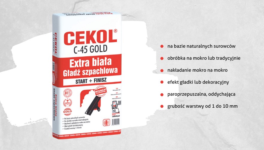 Gładź Cekol C-45 Gold