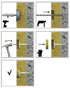 ISOROC º Isolock zatyczka z wełny mineralnej