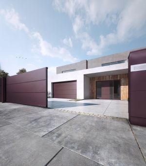 WIŚNIOWSKI º Bramy, drzwi i ogrodzenia w jednym designie Home Inclusive 2.0