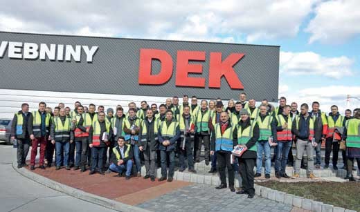 Wyjazd szkoleniowy do firmy DEK w Czechach