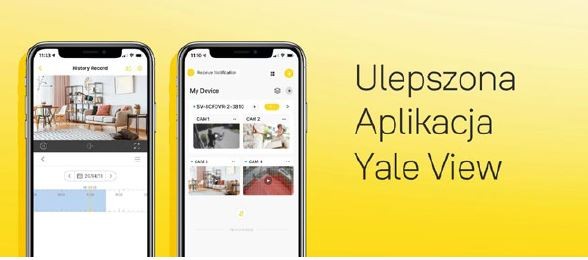 YALE HOME - aplikacja na smartfona.