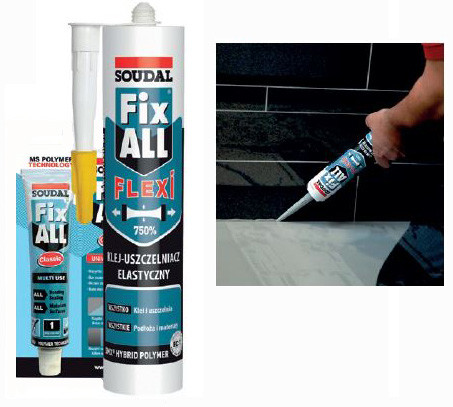 SOUDAL - FIX ALL FLEXI – UNIWERSALNY KLEJ-USZCZELNIACZ