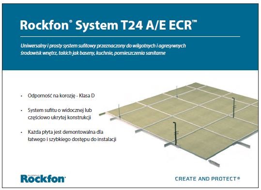 ROCKFON - sufity podwieszane