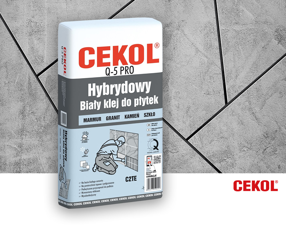 Hybrydowy klej do płytek