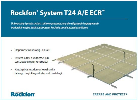 Rockfon® System T24 A/E ECR