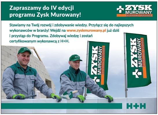 H+H - Zysk murowany