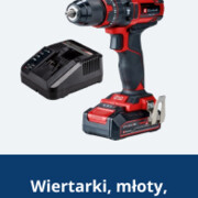 Wiertarki, młoty, wkrętarki