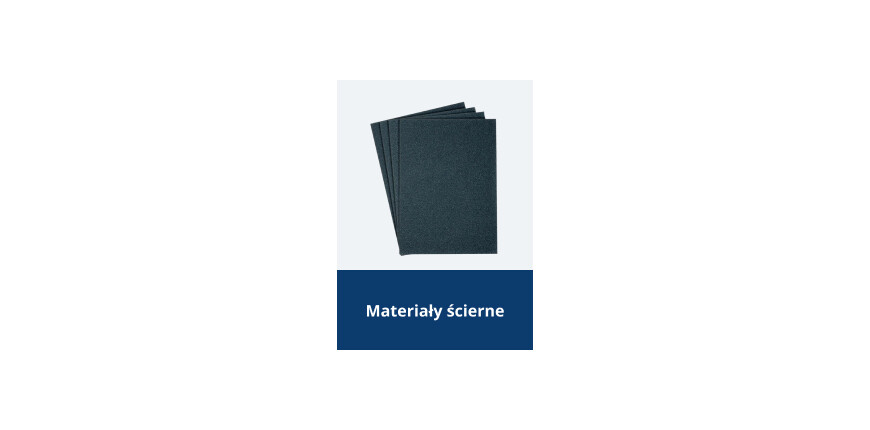 Materiały ścierne
