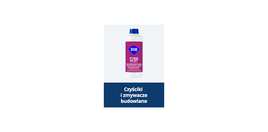 Czyściki i zmywacze budowlane